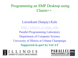 ppt - Parallel Programming Laboratory