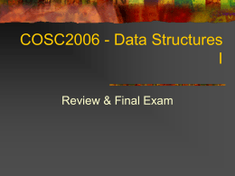 CS2006review