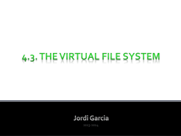 The File System