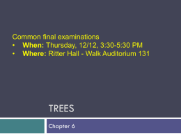 Trees - CIS @ Temple University