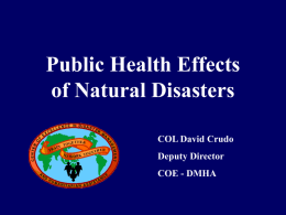 Public Health Effects