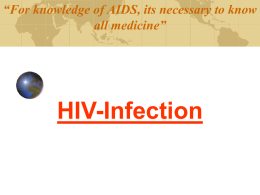 15. HIF infections. AIDS