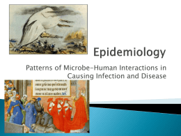 Epidemiology The Basics