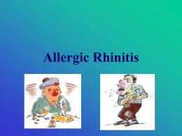 Allergic Rhinitis Combined 2015x
