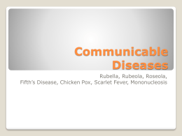 Communicable Diseases ppt