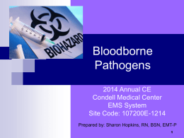 Bloodborne Pathogens - Advocate Health Care