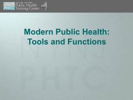 02ModPH - Empire State Public Health Training Center
