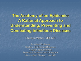 The Anatomy of an Epidemic: A Rational Approach to