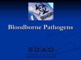 Bloodborne Pathogens - Ashland School District