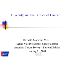 Colon & Rectum Cancer Incidence & Mortality by Race and