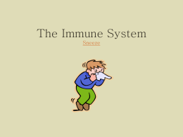 The Immune System - James B. Conant High School
