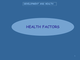 Health factors
