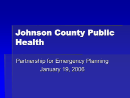 flu_joco - PEP (Partnership for Emergency Planning)