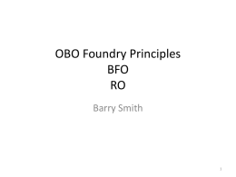 Introduction-to-OBO - Buffalo Ontology Site