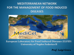Mediterranean network for the management of food