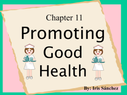 Promoting Good Health