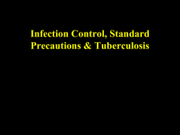Infection Control Lecture Notes Page