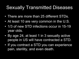 STD & HIV Presentation 52013