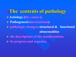 02 the contents of pathology
