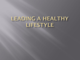 leading a healthy lifestyle - Waukee Community School District Blogs