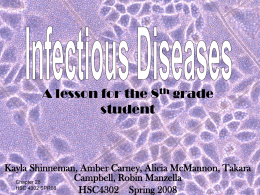 Ch. 28 Infectious Diseases