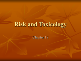 Chapter 18 - Environmental Hazards and Human