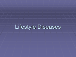 Chapter 14: Lifestyle Diseases