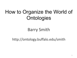 Ontology_of_Ontologi.. - Buffalo Ontology Site
