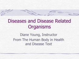 Diseases and Disease Related Organisms