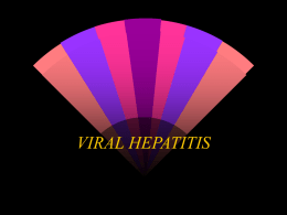 viral hepatitis - Philadelphia University