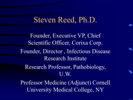 Steven Reed, Ph.D.