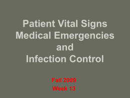 RT A Infection control & Medical Emergencies