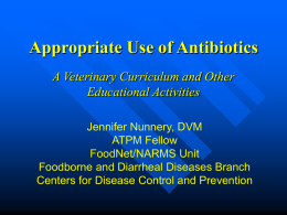 Appropriate Use of Antibiotics