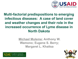 PRESENTATION_ Lyme Disease_UVA