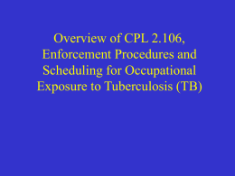 Tuberculosis - the Mining Quiz List