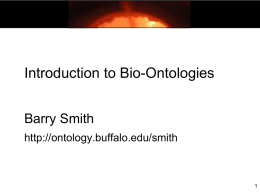 Smith_BioOntology_In.. - Buffalo Ontology Site