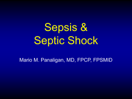 Sepsis & Nosocomial Infections