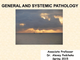 Introduction to Pathology Course