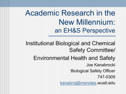 Academic Research in the New Millennium