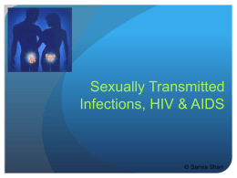 Sexually Transmitted Infections and AIDS