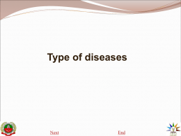 2.Type of diseases