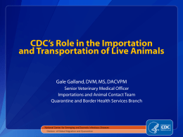 CDC Presentation - NAS