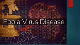 Ebola virus - Adventist Health