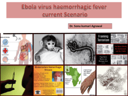 Ebola Virus Haemorrhagic Fever - mdCurrent