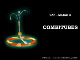 CAP – Module 5 COMBITUBES