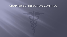 Chapter 12: Infection Control