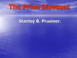 The Prion Diseases