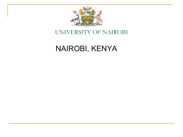 Colleges of University of Nairobi