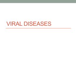 Viral Diseases - North Mac Schools