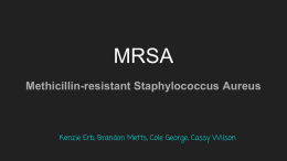 (MRSA) Infections